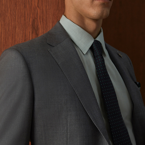 YUNKOX - Custom Men's Suits - Grey