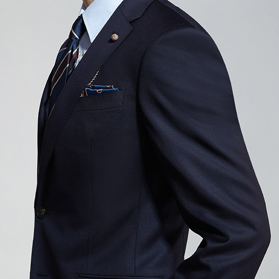 YUNKOX - Custom Men's Suits - Navy