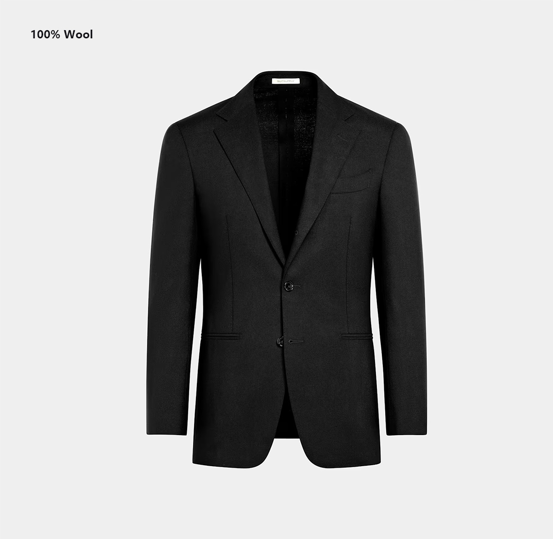 YUNKOX - Custom Black Men's Suits